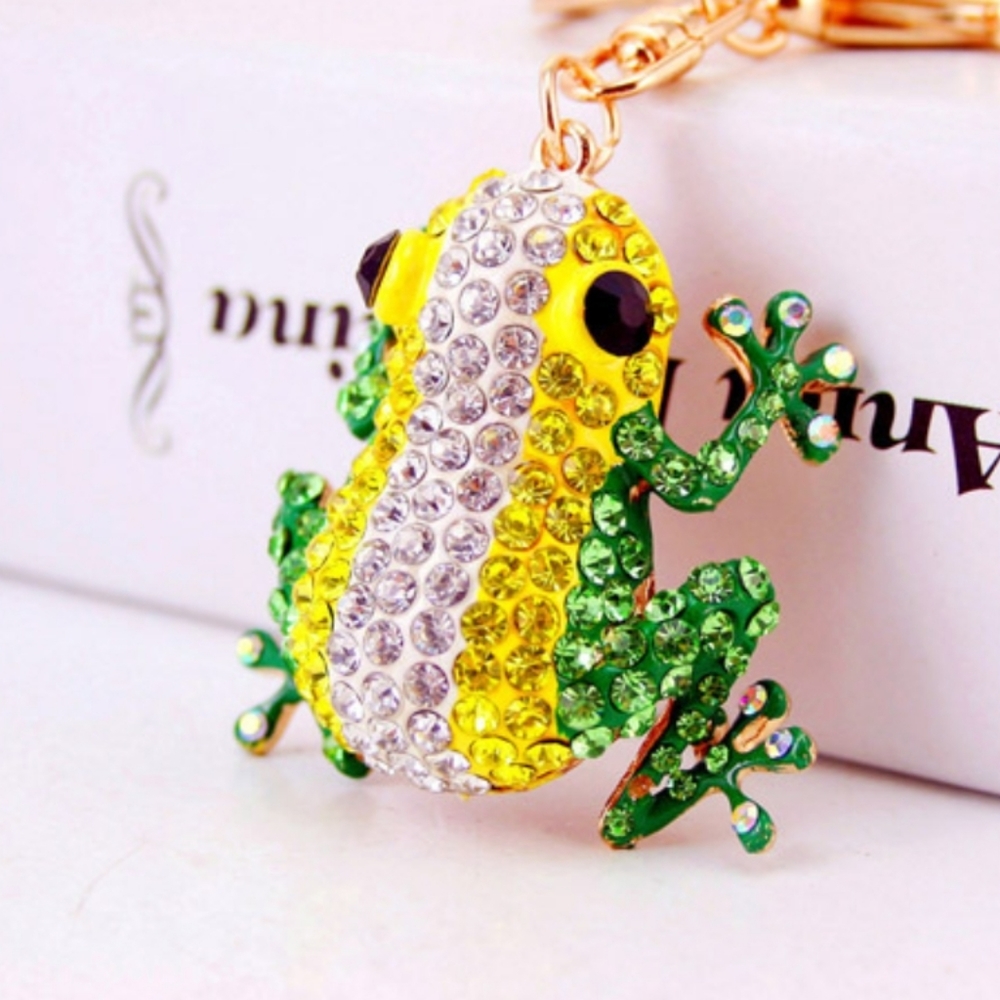 ‼️CLEARANCE PRICE FIRM‼️🎉Restocked🎉🐸Frog Keychain🐸